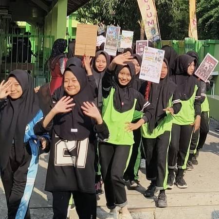 MATAMUDA 2026 DI TUTUP DENGAN KAMPANYE ANTI BULLIYING MTs-MA MANBAUL ULUM